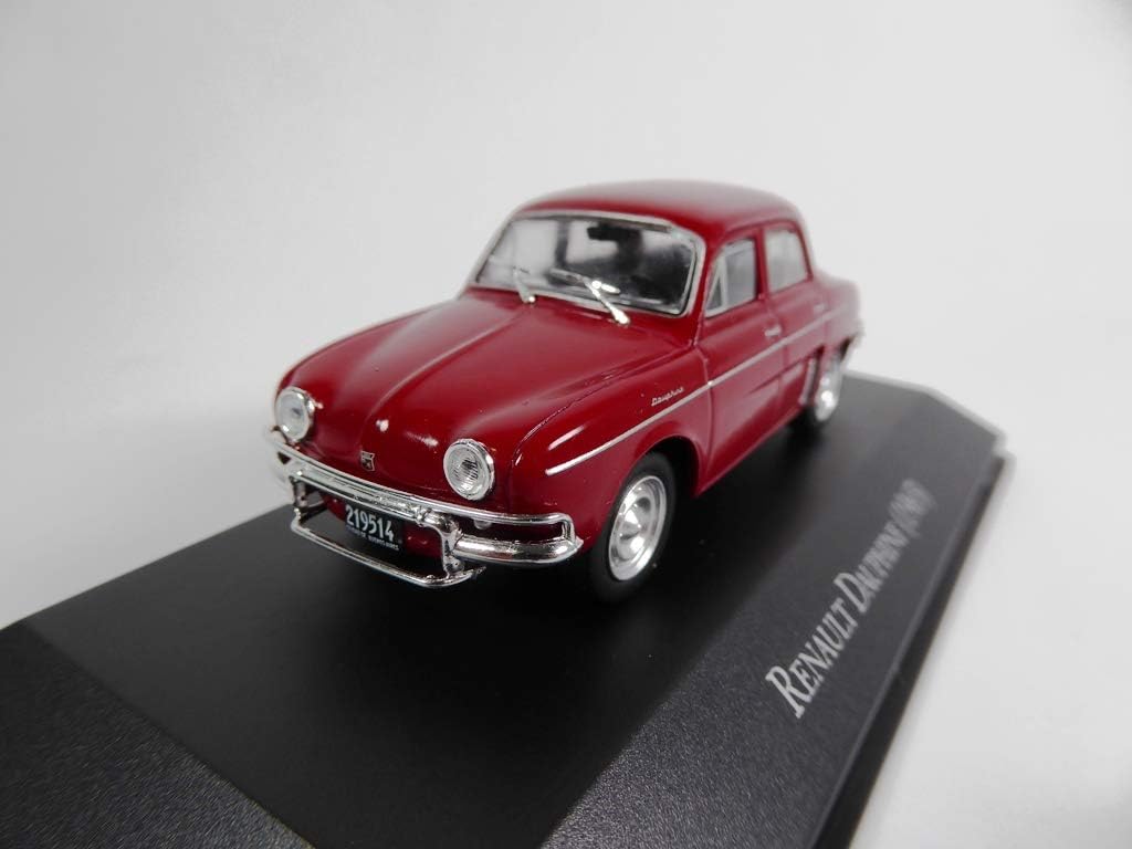 1/43 Hachette - Renault Dauphine Rouge de 1965
