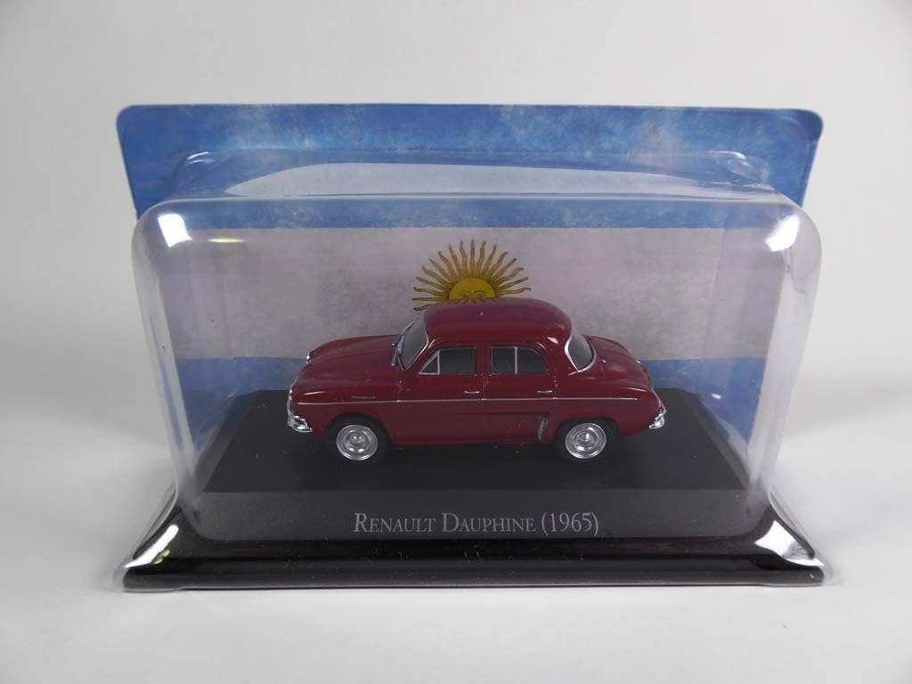 1/43 Hachette - Renault Dauphine Rouge de 1965