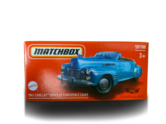 1/64 Matchbox 1941 Cadillac Series 62 convertible coupe