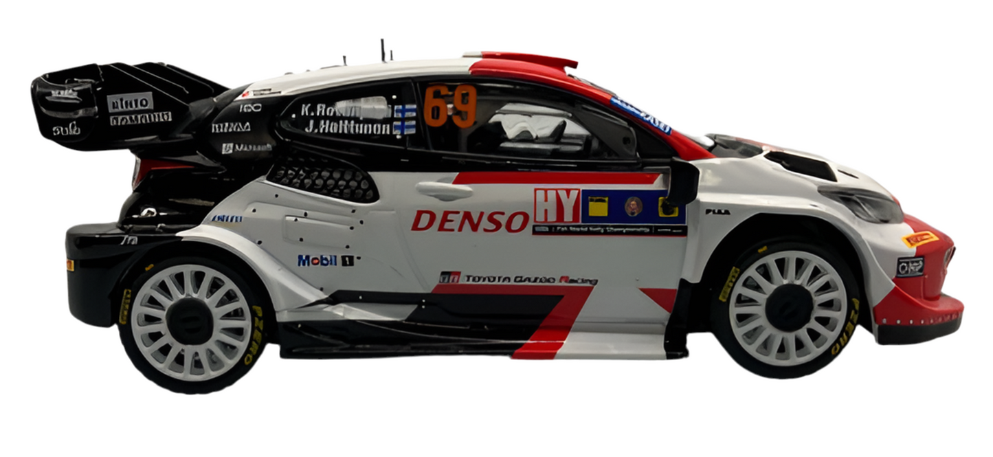 1/43 IXO - Toyota GR Yaris Rally1 #69 – Rallye WM Europe Centrale 2023