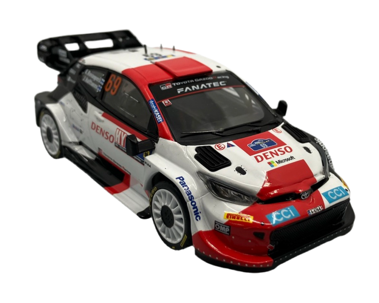 1/43 IXO - Toyota GR Yaris Rally1 #69 – Rallye WM Europe Centrale 2023
