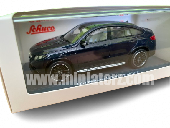 1/43 Schuco - Mercedes-AMG GLE 63 S Coupé X253 - Bleu Cavansite - Résine