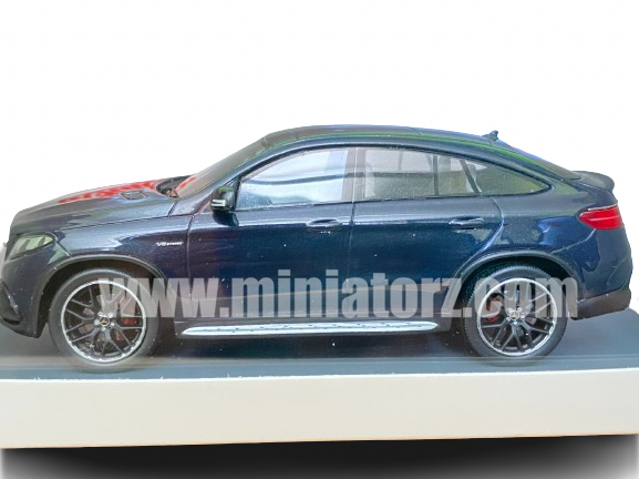 1/43 Schuco - Mercedes-AMG GLE 63 S Coupé X253 - Bleu Cavansite - Résine