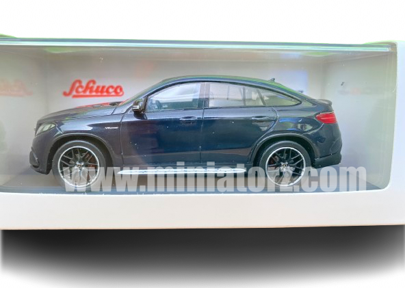 1/43 Schuco - Mercedes-AMG GLE 63 S Coupé X253 - Bleu Cavansite - Résine