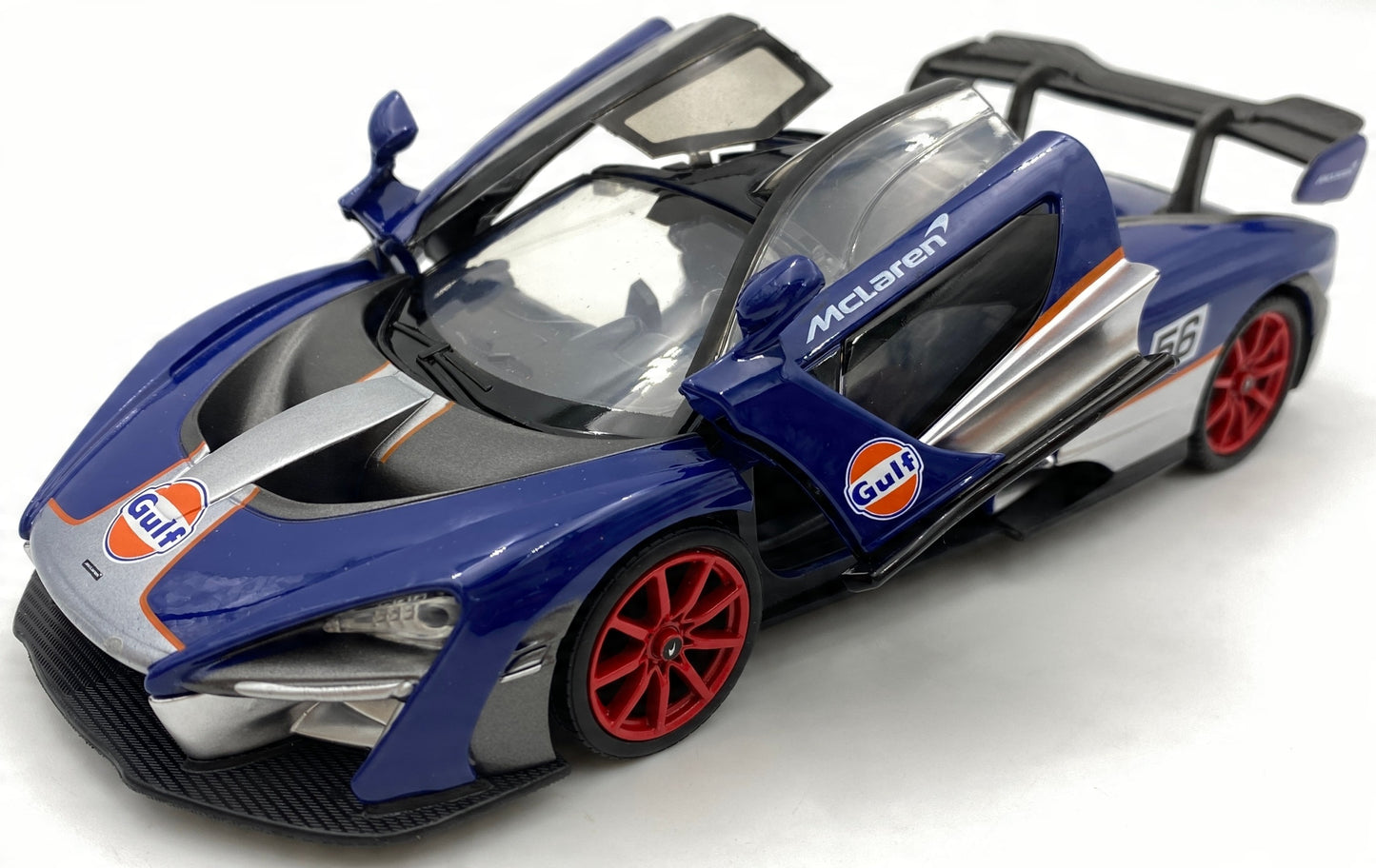 1/24 Motormax Mclaren Senna - Livrée Gulf #56