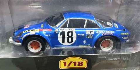 1/18 Renault Alpine A110 #18 Rallye Monte-Carlo