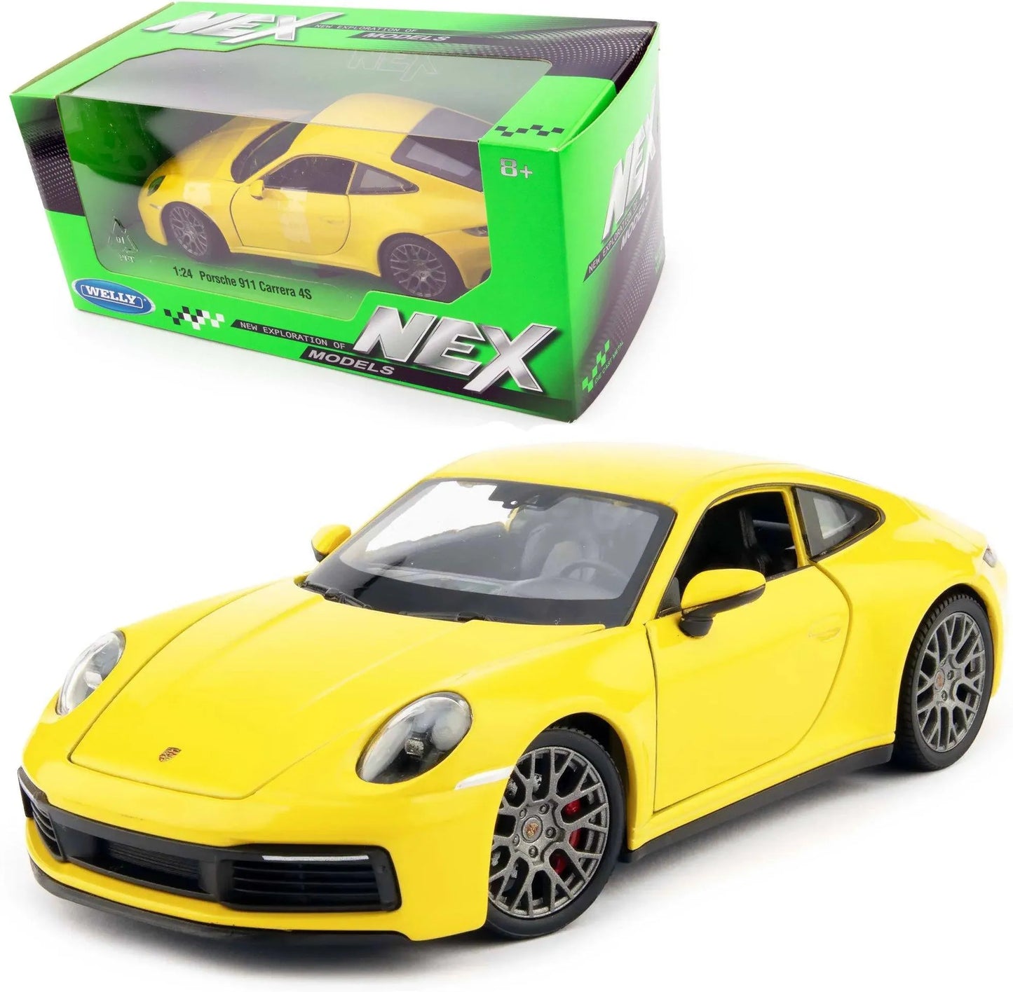 1/24 WELLY Porsche 911 Carrera 4S
