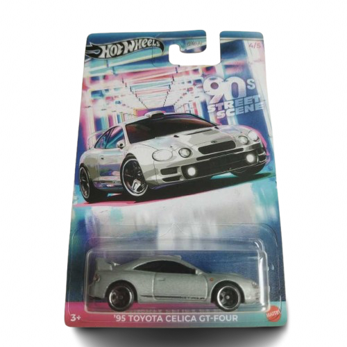 1/64 Hot Wheels 90s Street Scene - Toyota Celica GT-Four (1995)
