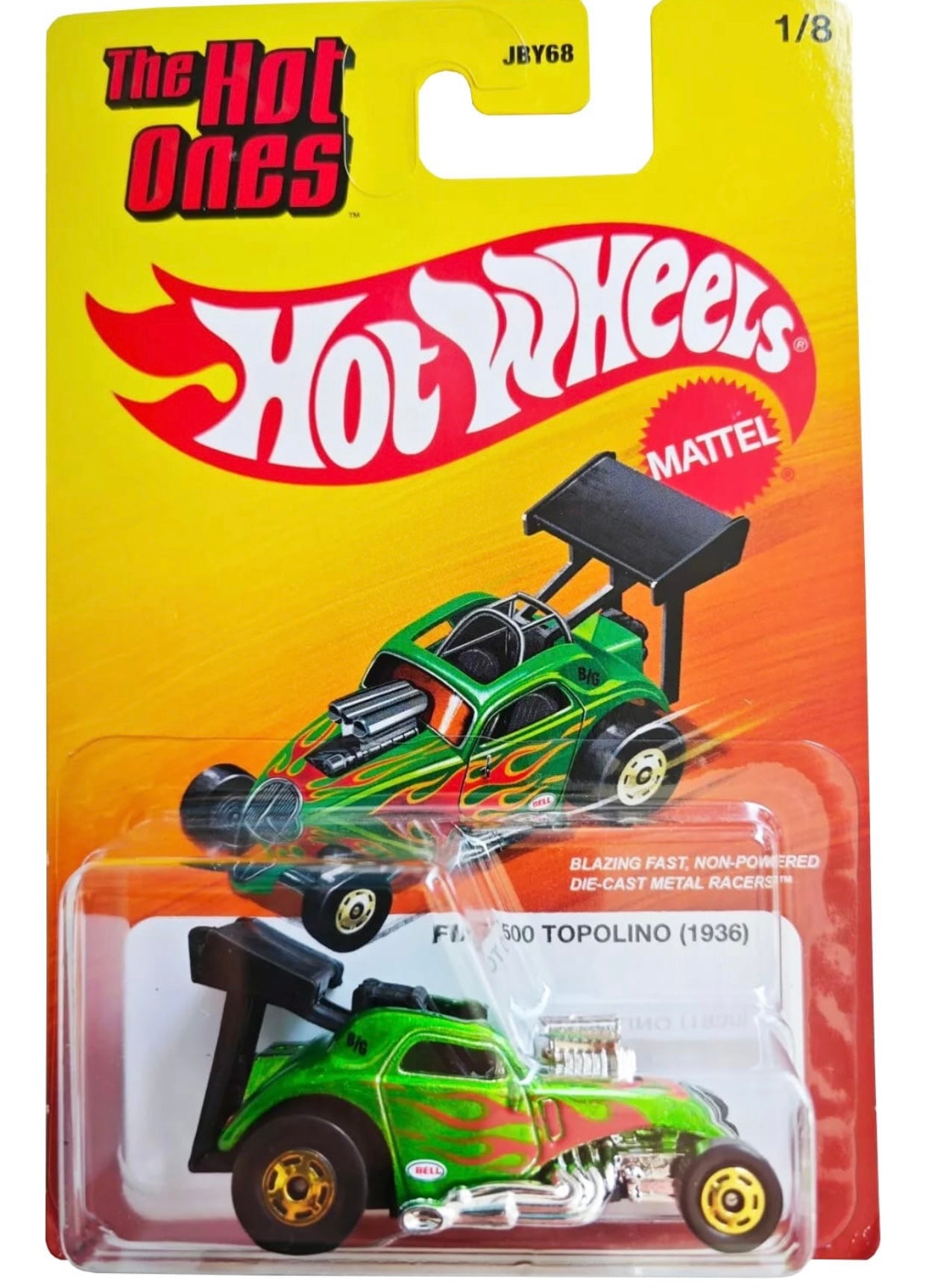 1/64 - Hot Wheels The Hot Ones - Fiat 500 Topolino 1936 Dragster