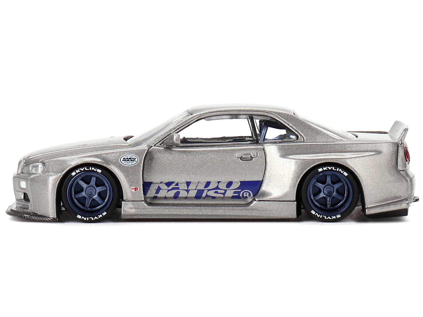 1/64 Mini GT - Nissan Skyline GT-R R34 Kaido Works Shinjuku V1