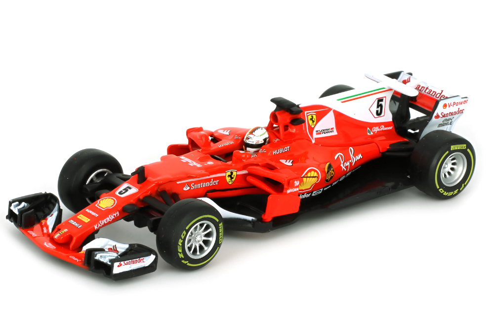 1/24 Bburago Ferrari SF70H 2017 Sebastian Vettel