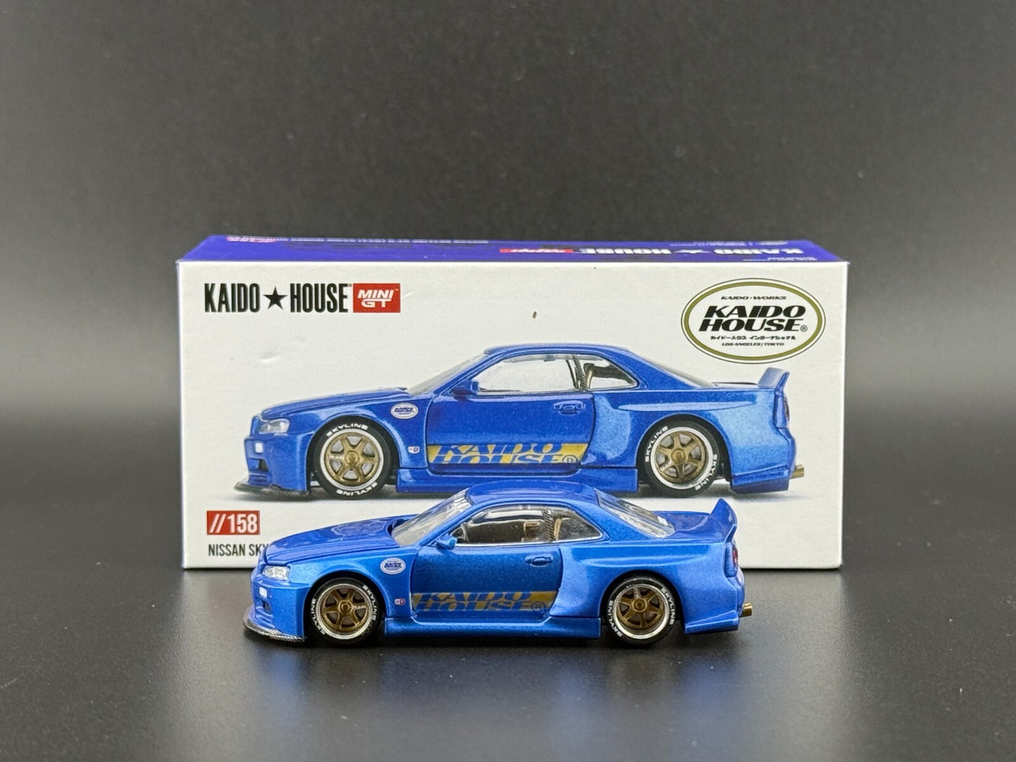 1/64 Mini GT - NISSAN SKYLINE GT-R R34 KAIDO WORKS V2 AERO
