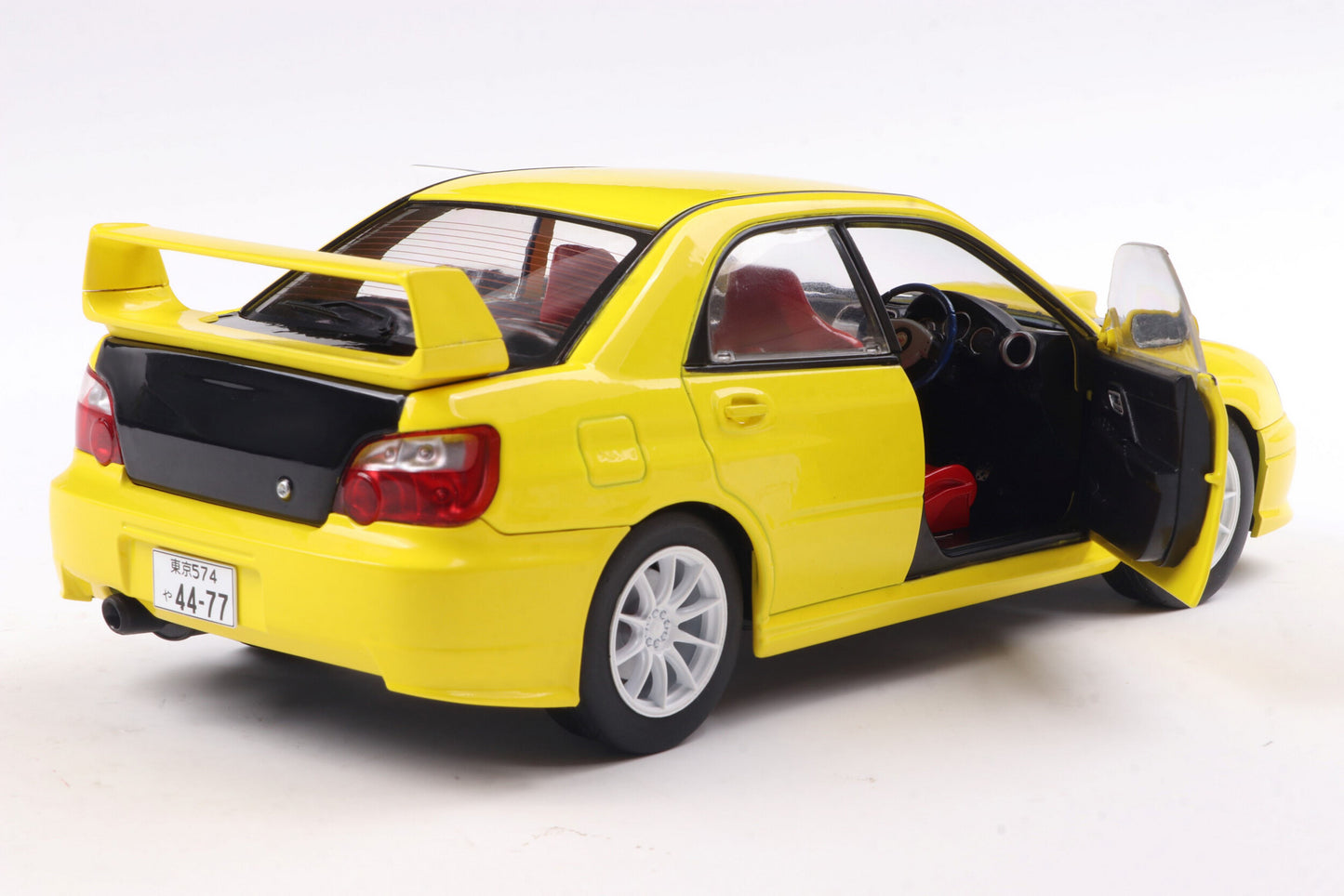 1/18 Solido - Subaru Impreza WRX STI Jaune - Noire