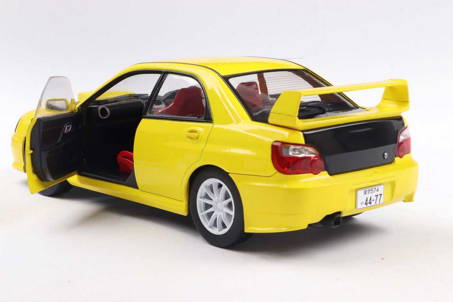 1/18 Solido - Subaru Impreza WRX STI Jaune - Noire