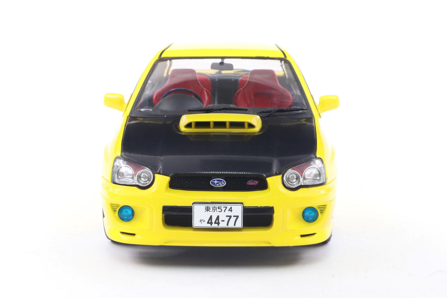 1/18 Solido - Subaru Impreza WRX STI Jaune - Noire