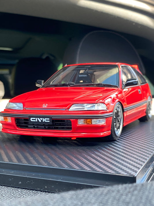 1/18 Honda Civic EF9 - Rouge