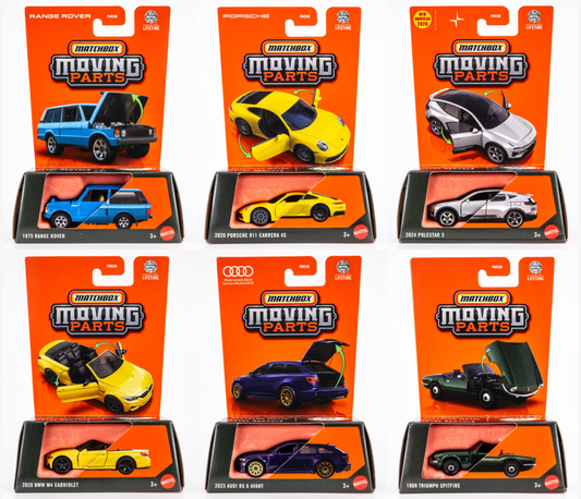 1/64 Matchbox avec ouvrants à l’unité