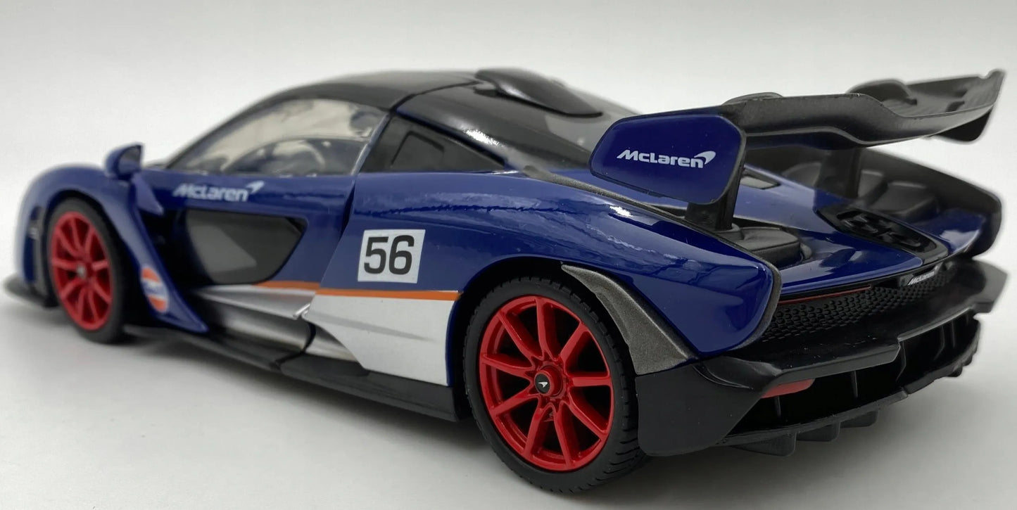 1/24 Motormax Mclaren Senna - Livrée Gulf #56