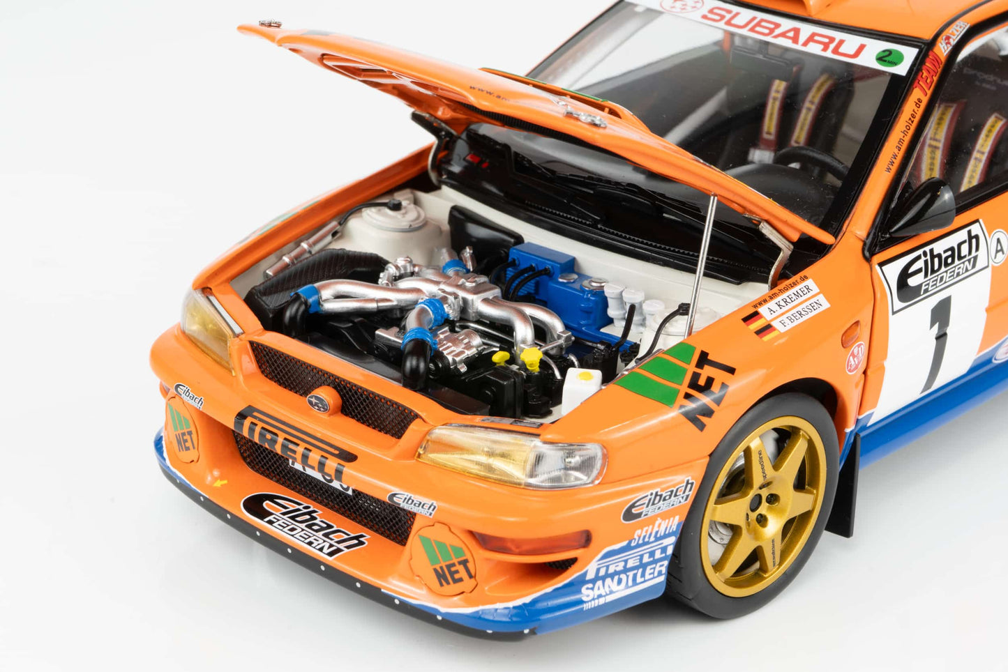 1/18 Sunstar - Subaru S5 WRC Rallye d'Allemagne 1999