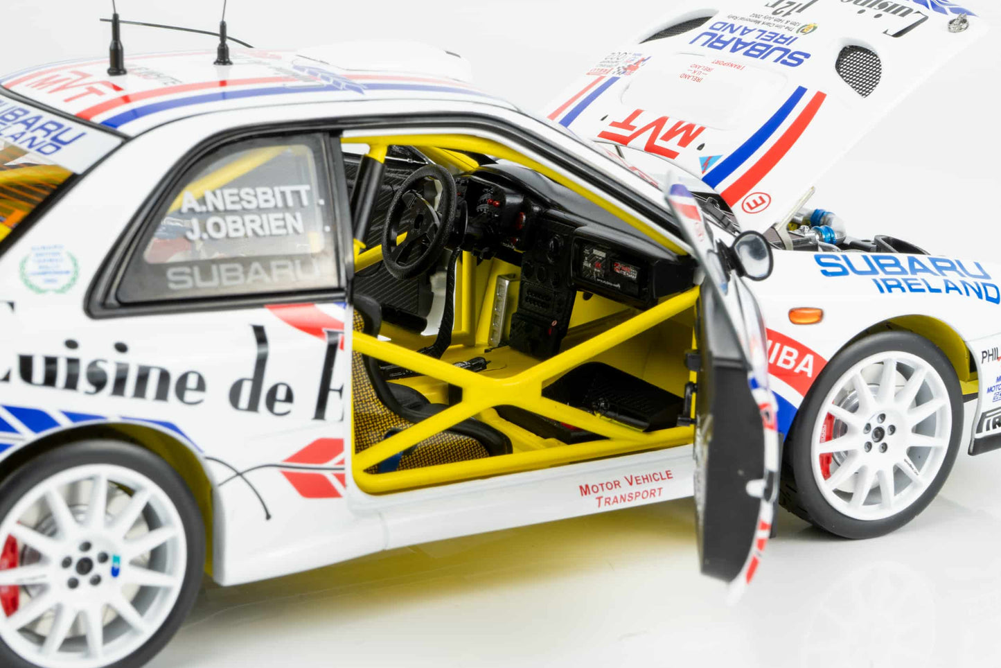 1/18 Sunstar - Subaru S6 WRC Rallye 2002 Mémorial de Jim Clark