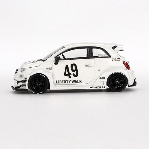 1/64 Mini GT - Fiat 595 ABARTH #49 LB-WORKS X ABAS WORKS 2024