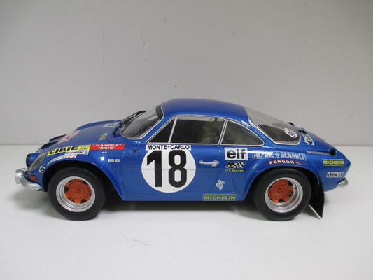 1/18 Renault Alpine A110 #18 Rallye Monte-Carlo