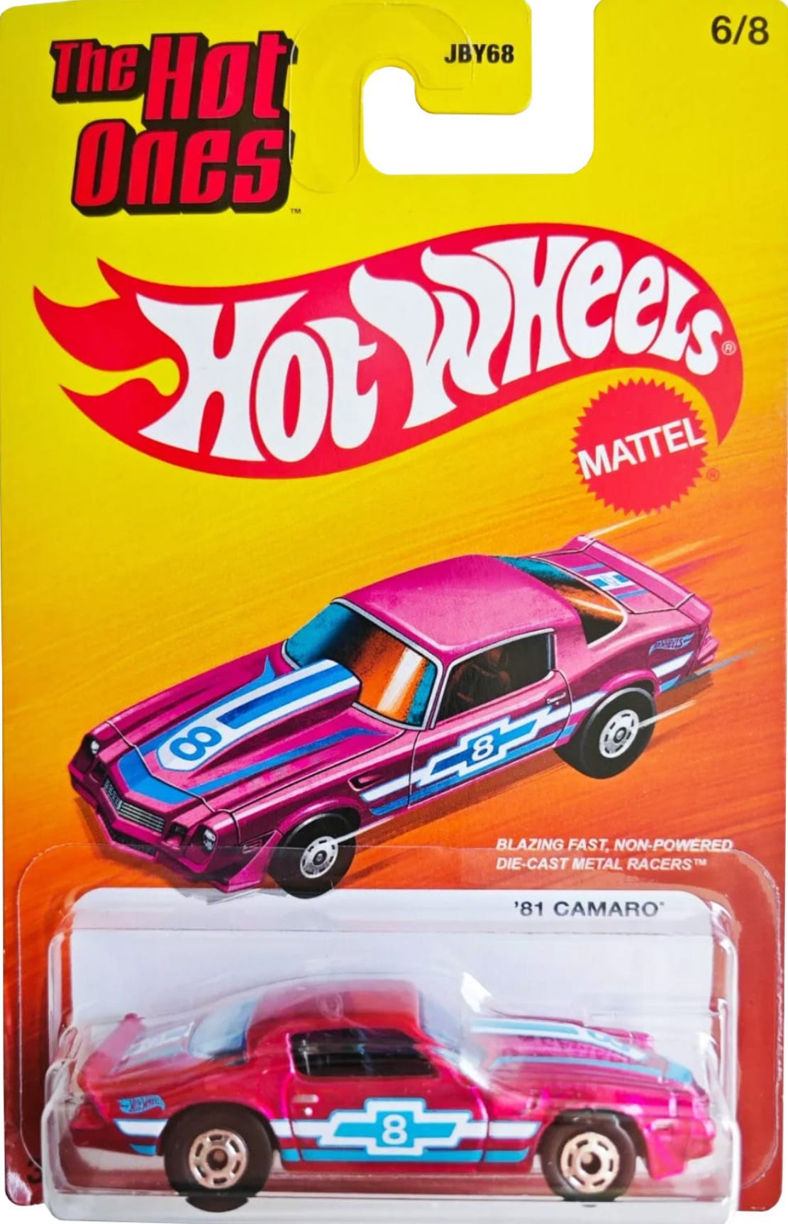 1/64 Hot Wheels The Hot Ones - Chevrolet Camaro 1981