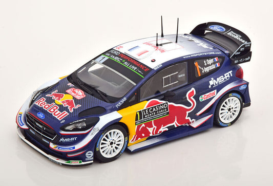 1/24 Ford Fiesta WRC #1 Ogier/Ingrassia Equipe MS SPORT Red Bull Rallye Monte-Carlo 2018