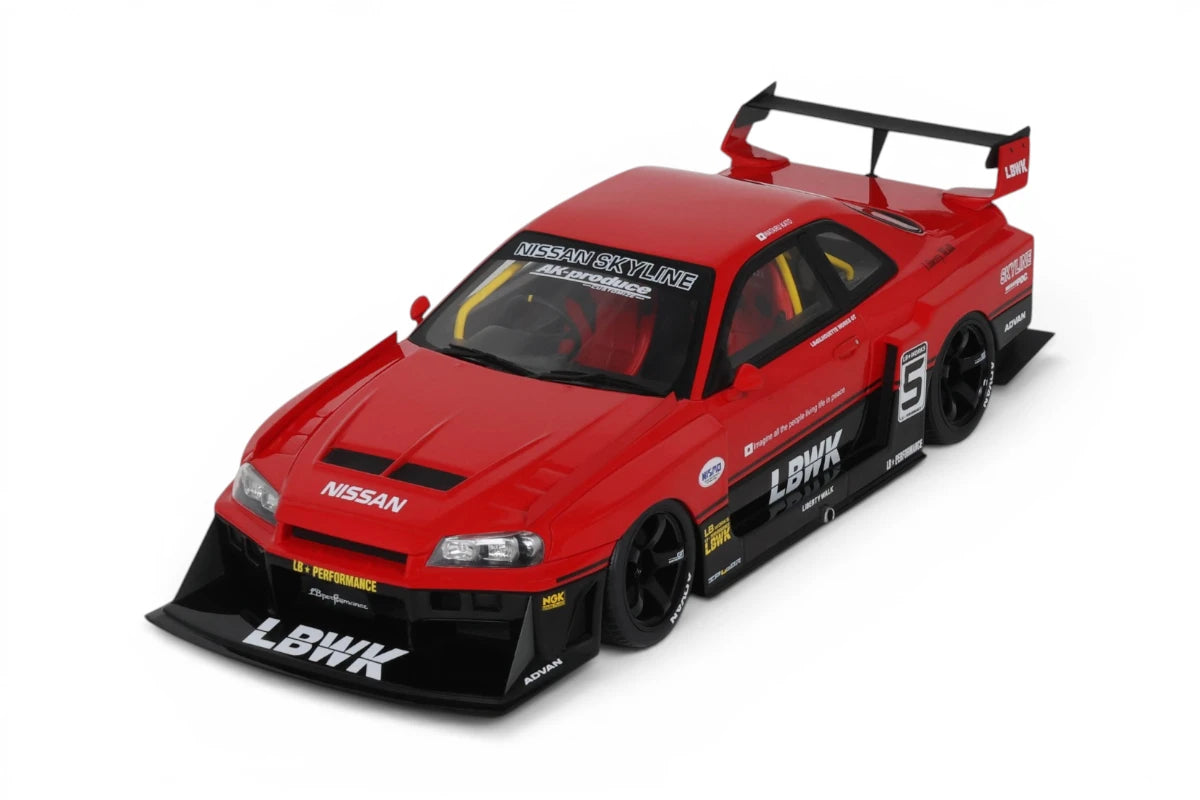 1/18 GT Spirit - Nissan Skyline R34 GTR Liberty Works Super Silhouette