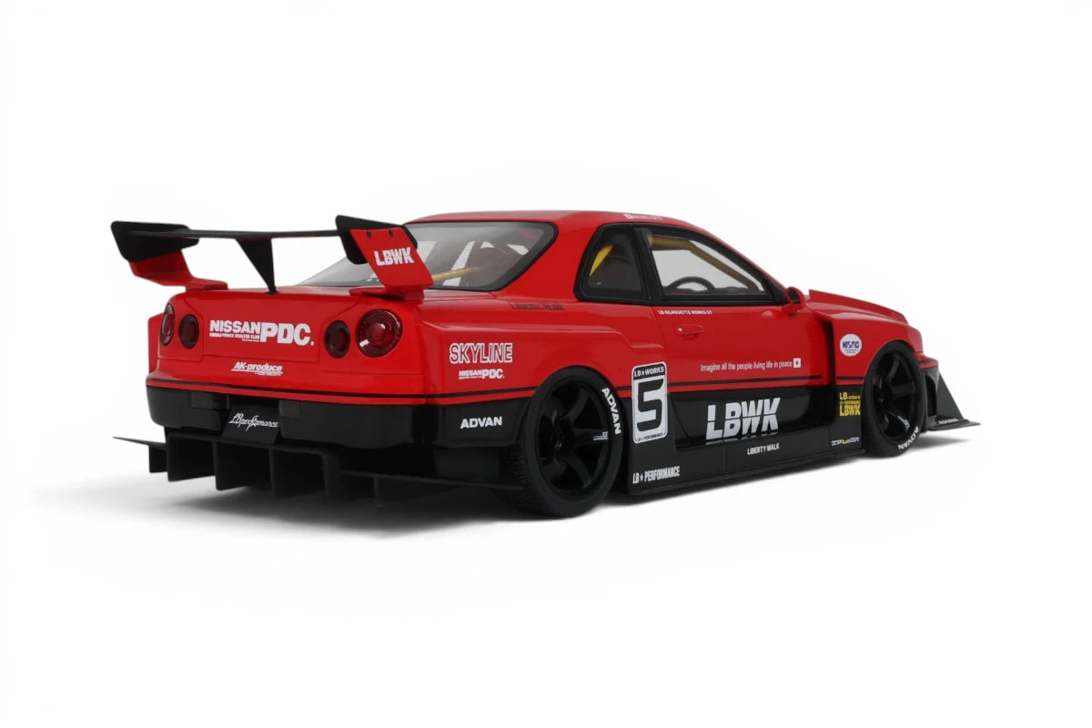 1/18 GT Spirit - Nissan Skyline R34 GTR Liberty Works Super Silhouette