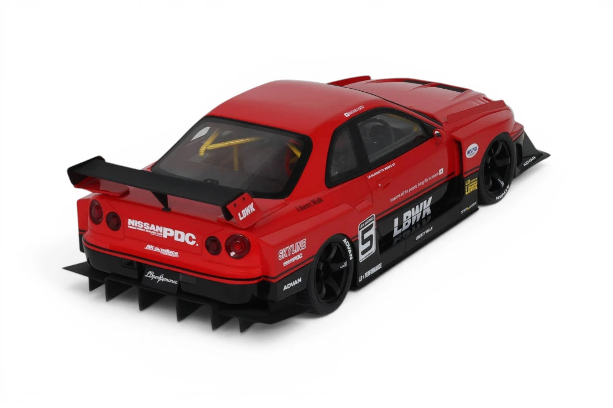 1/18 GT Spirit - Nissan Skyline R34 GTR Liberty Works Super Silhouette