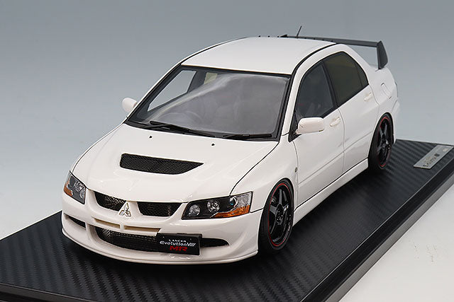 1/18 Mitsubishi Lancer Evolution VIII MR - Blanc