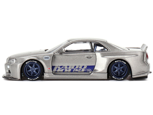 1/64 Mini GT - Nissan Skyline GT-R R34 Kaido Works Shinjuku V1