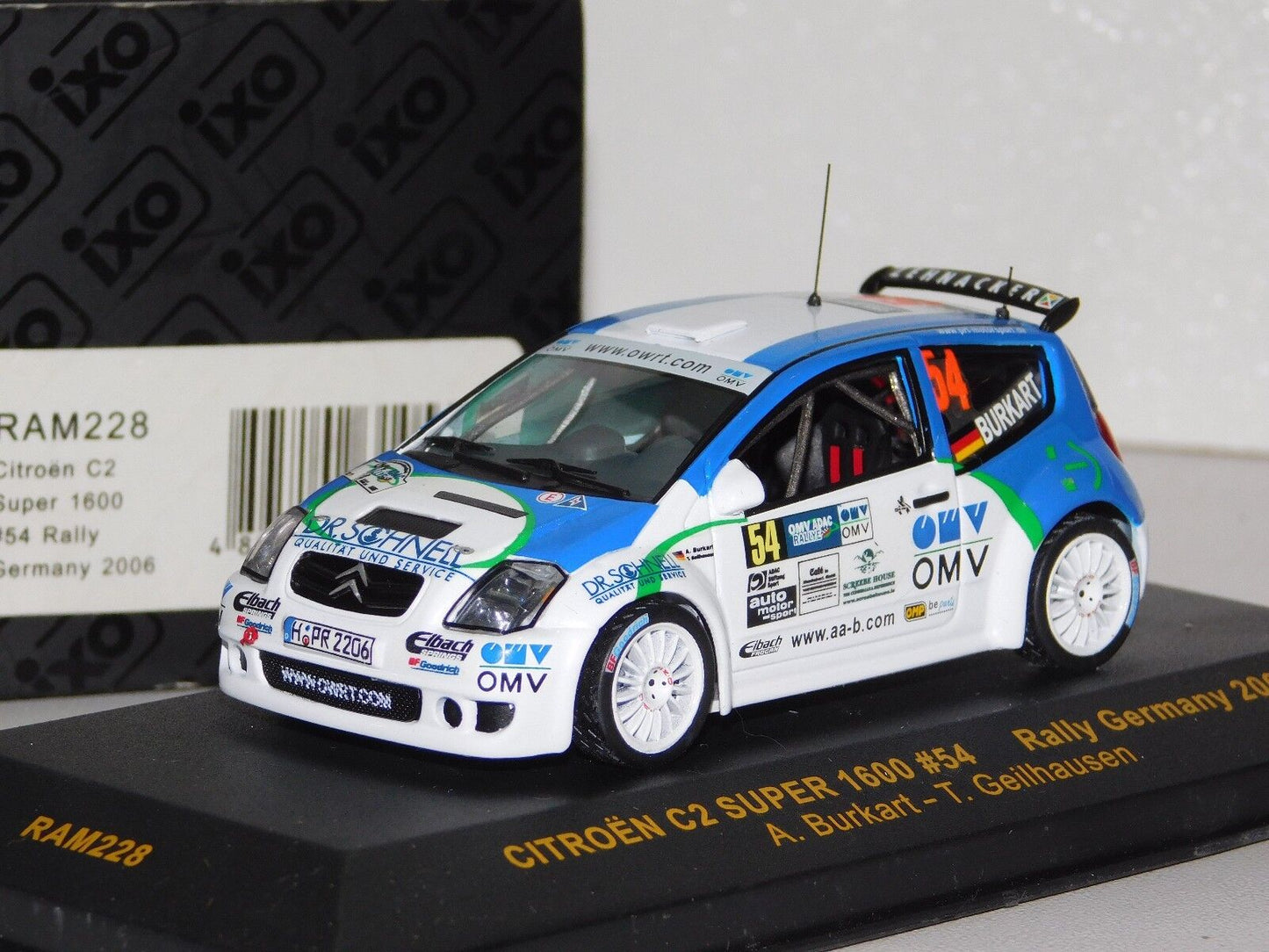 1/43 - Citroën C2 Super 1600 Germany 2006