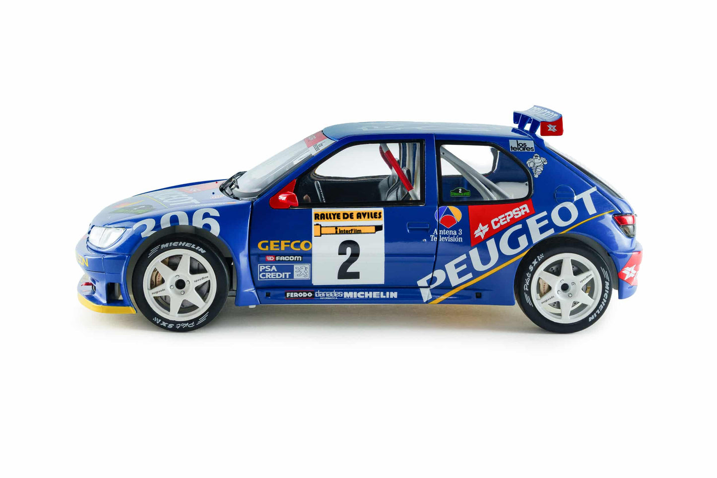 1/18 Solido - Peugeot 306 Maxi #2 Rallye AVILES