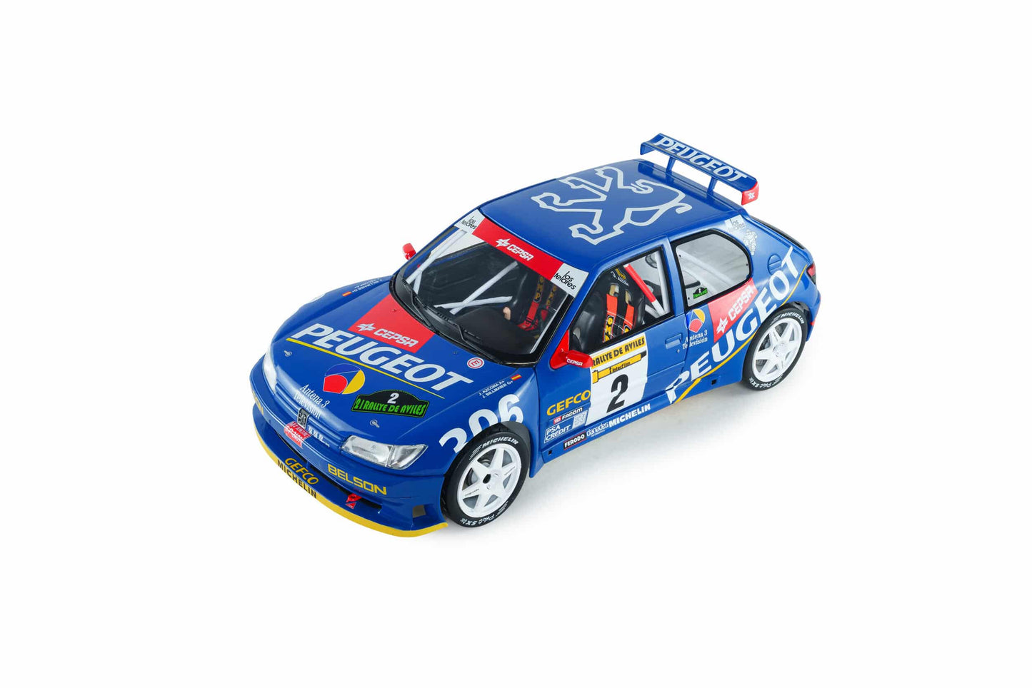 1/18 Solido - Peugeot 306 Maxi #2 Rallye AVILES