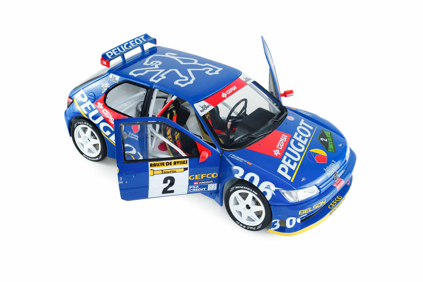 1/18 Solido - Peugeot 306 Maxi #2 Rallye AVILES