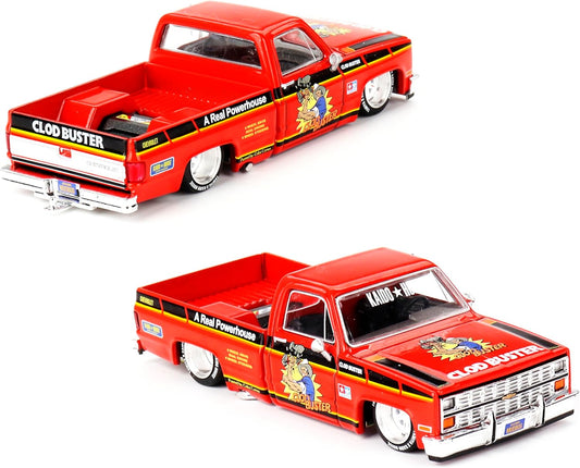 1/64 Mini GT-  Chevrolet Silverado Tamiya x Kaido House "Clod Buster"