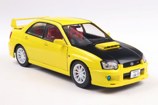 1/18 Solido - Subaru Impreza WRX STI Jaune - Noire